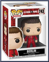Berlin from Money Heist - Pop! Vinyl Figures manufactured by Funko [Front]