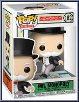 Mr. Monopoly (Pass Go) from Monopoly - Pop! Vinyl Figures manufactured by Funko [Front]