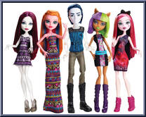5-Pack from Monster High - Maul Monsteristas manufactured by Mattel [Loose]