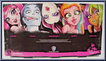 5-Pack from Monster High - Maul Monsteristas manufactured by Mattel [Back]