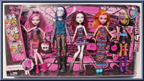 5-Pack from Monster High - Maul Monsteristas manufactured by Mattel [Front]
