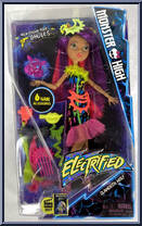 Clawdeen Wolf (Monstrous Hair Ghouls) from Monster High - Electrified manufactured by Mattel [Front]