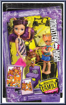 Clawdeen Wolf / Barker Wolf / Weredith Wolf from Monster High - Monster Family manufactured by Mattel [Front]
