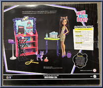 Clawsome Pet Salon (Clawdeen Wolf) from Monster High - Ghoul's Beast Pet manufactured by Mattel [Back]