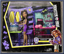 Clawsome Pet Salon (Clawdeen Wolf) from Monster High - Ghoul's Beast Pet manufactured by Mattel [Front]