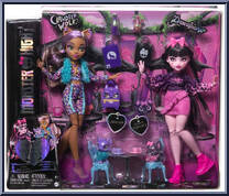 Clawdeen Wolf / Draculaura from Monster High - Faboolous Pets manufactured by Mattel [Front]