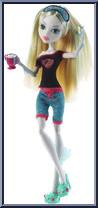 Lagoona Blue from Monster High - Dead Tired manufactured by Mattel [Loose]