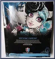 Garrott du Roque / Rochelle Goyle from Monster High - Love in Scaris manufactured by Mattel [Back]