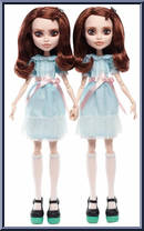 Grady Twins (The Shining) from Monster High - Skullector manufactured by Mattel [Loose]