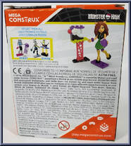 Stitchin' Style (Clawdeen Wolf) from Monster High - Playsets manufactured by Mega Bloks [Back]