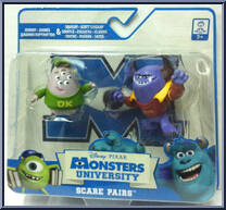 Johnny / Squishy from Monsters University - Scare Pairs manufactured by Spinmaster [Front]