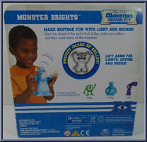 Sulley from Monsters University - Monster Brights manufactured by Spinmaster [Back]