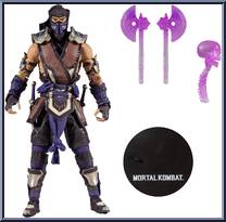 Sub-Zero (Winter Purple Skin) from Mortal Kombat - Mortal Kombat 11 manufactured by McFarlane [Loose]