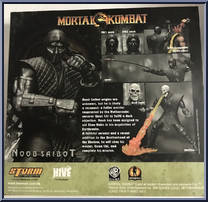 Noob Saibot (Bloody) from Mortal Kombat - Basic Series manufactured by Storm Collectibles [Back]