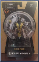 Scorpion from Mortal Kombat X - Series 1 manufactured by Mezco [Front]