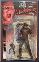Freddy (Bloody) from Movie Maniacs - Series 1 - Rated R manufactured by McFarlane [Front]