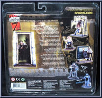 Leatherface (Texas Chainsaw Massacre) from Movie Maniacs - Series 7 manufactured by McFarlane [Back]