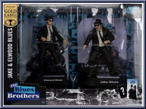 Jake & Elwood (Gold Label) from Movie Maniacs (2023) - Blues Brothers manufactured by McFarlane [Front]