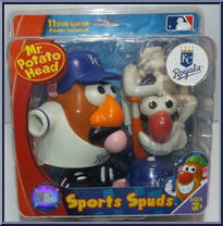 Kansas City Royals from Mr. Potato Head - MLB Sports Spuds manufactured by Hasbro [Front]
