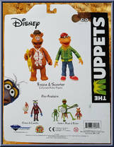 Fozzie / Scooter from Muppets - Basic Series manufactured by Diamond Select [Back]