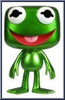 Kermit (Metallic) from Muppets - Pop! Vinyl Figures manufactured by Funko [Loose]
