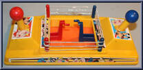 Hard Knockin' Rockin' Ring Wrestling Arena from M.U.S.C.L.E. Men - Accessories manufactured by Mattel [Loose]