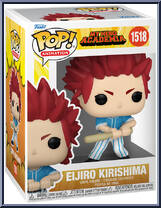 Eljiro Kirishima (Hero League Baseball) from My Hero Academia - Pop! Vinyl Figures manufactured by Funko [Front]