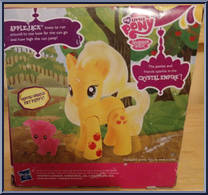 Applejack (Dog) from My Little Pony: Friendship is Magic - Crystal Motion manufactured by Hasbro [Back]