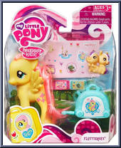 Fluttershy (Chipmunks) from My Little Pony: Friendship is Magic - Traveling manufactured by Hasbro [Front]