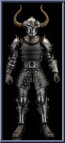 Armory Knight (Gunmetal / Evil) from Mythic Legions - Special Releases manufactured by Four Horsemen [Loose]
