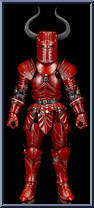 Armory Knight (Red / Heroic) from Mythic Legions - Special Releases manufactured by Four Horsemen [Loose]