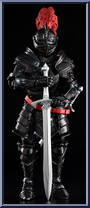 Black Knight from Mythic Legions - Coliseum manufactured by Four Horsemen [Loose]
