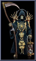 Maxillius the Harvester from Mythic Legions - Necronominus manufactured by Four Horsemen [Loose]