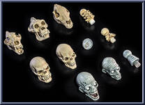 Undead Heads Pack from Mythic Legions - All Stars - Accessories manufactured by Four Horsemen [Loose]