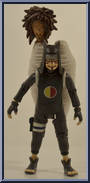 Kankuro (Puppet Attack) from Naruto - Basic Series manufactured by Mattel [Loose]