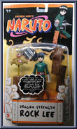 Rock Lee (Dragon Strength) from Naruto - Basic Series manufactured by Mattel [Front]
