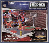 Ultimate Game Court from NBA Heroes - Accessories manufactured by Jazwares [Back]