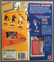 Gary Payton from NBA Superstars - USA 2000 manufactured by Mattel [Back]