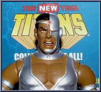 Cyborg from New Teen Titans - Series 1 manufactured by DC Direct [Loose]