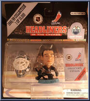 Curtis Joseph from NHL Headliners - In the Crease manufactured by Corinthian [Front]
