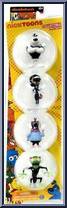 Mini 4-Pack from Nicktoons - T.U.F.F. Puppy manufactured by Jazwares [Front]