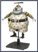 Clown with the Tear-Away Face from Nightmare Before Christmas - ReAction Figures manufactured by Funko [Loose]