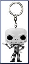 Jack Skellington from Nightmare Before Christmas - Pop! Keychains manufactured by Funko [Loose]