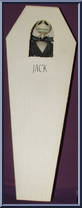Jack Skellington (White Coffin) (Worried) from Nightmare Before Christmas - 16" Coffins manufactured by Jun Planning [Front]