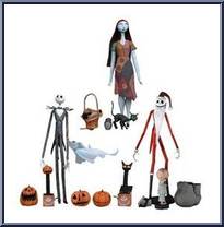 Jack, Sally, Santa Jack Action Figure