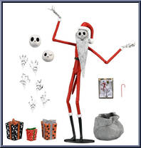 Santa Jack from Nightmare Before Christmas - Ultimate manufactured by Neca [Loose]