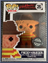 Freddy Krueger (NES Colors) (8-Bit) from Nightmare on Elm Street - Pop! Vinyl Figures manufactured by Funko [Front]