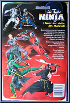 Nun-Chuka-San from Ninja Warriors - Enemies of Evil - Guerreros Yakse manufactured by Hasbro [Back]