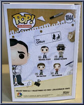 Michael Scott (Straitjacket) from Office - Pop! Vinyl Figures manufactured by Funko [Back]