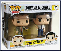 Toby vs Michael from Office - Pop! Sets manufactured by Funko [Front]